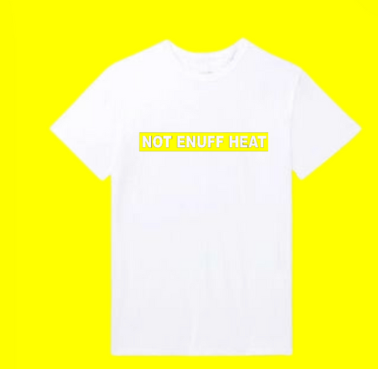 Not Enuff Heat - Box logo "Neon Yellow"